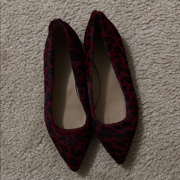 UGG Shoes - UGG Red and Black Flats Luxurious Velvet Loafers
